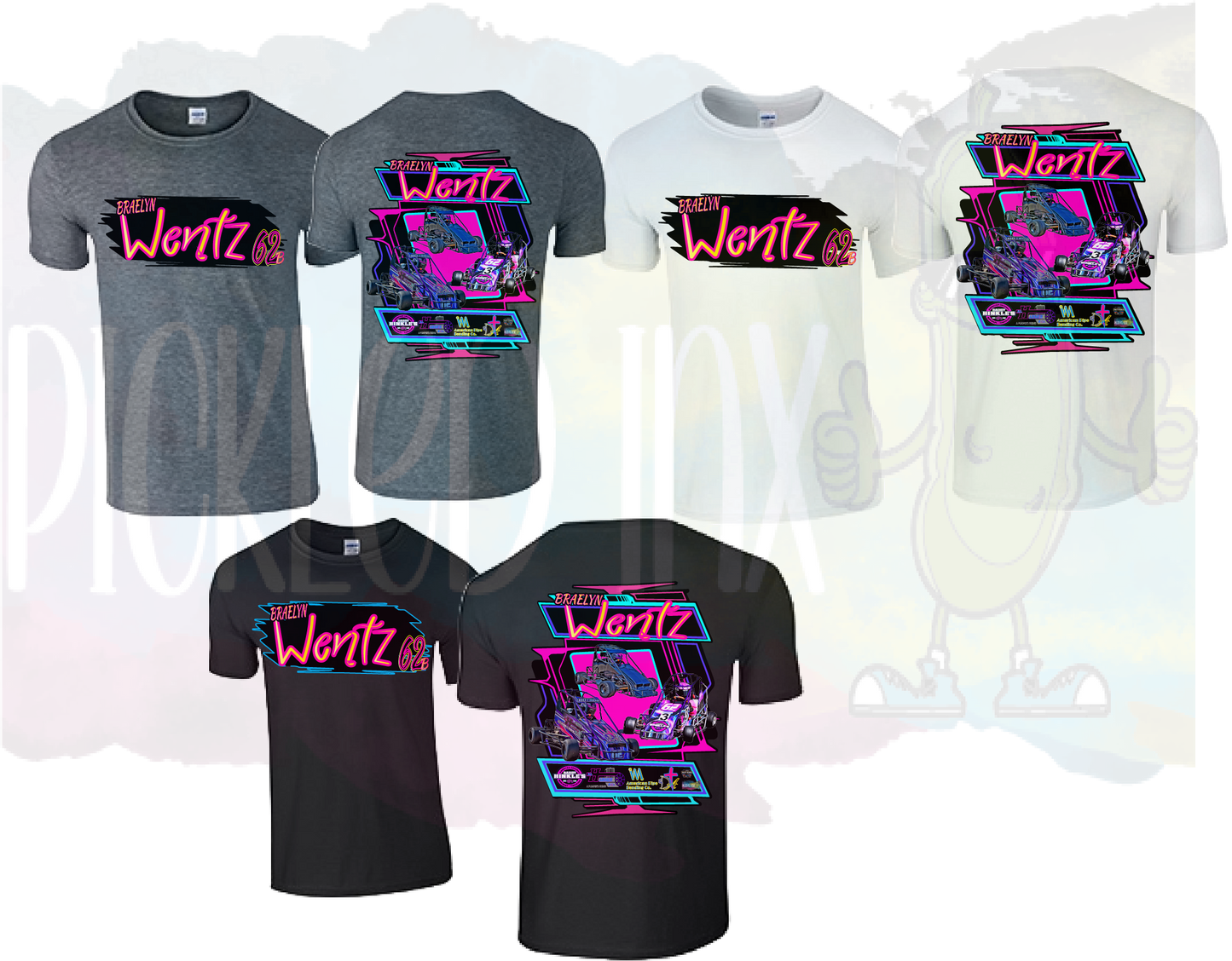 Braelyn Wentz Racing T-Shirts