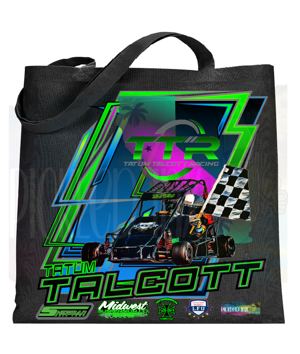 Tatum Talcott Racing Tote Bag